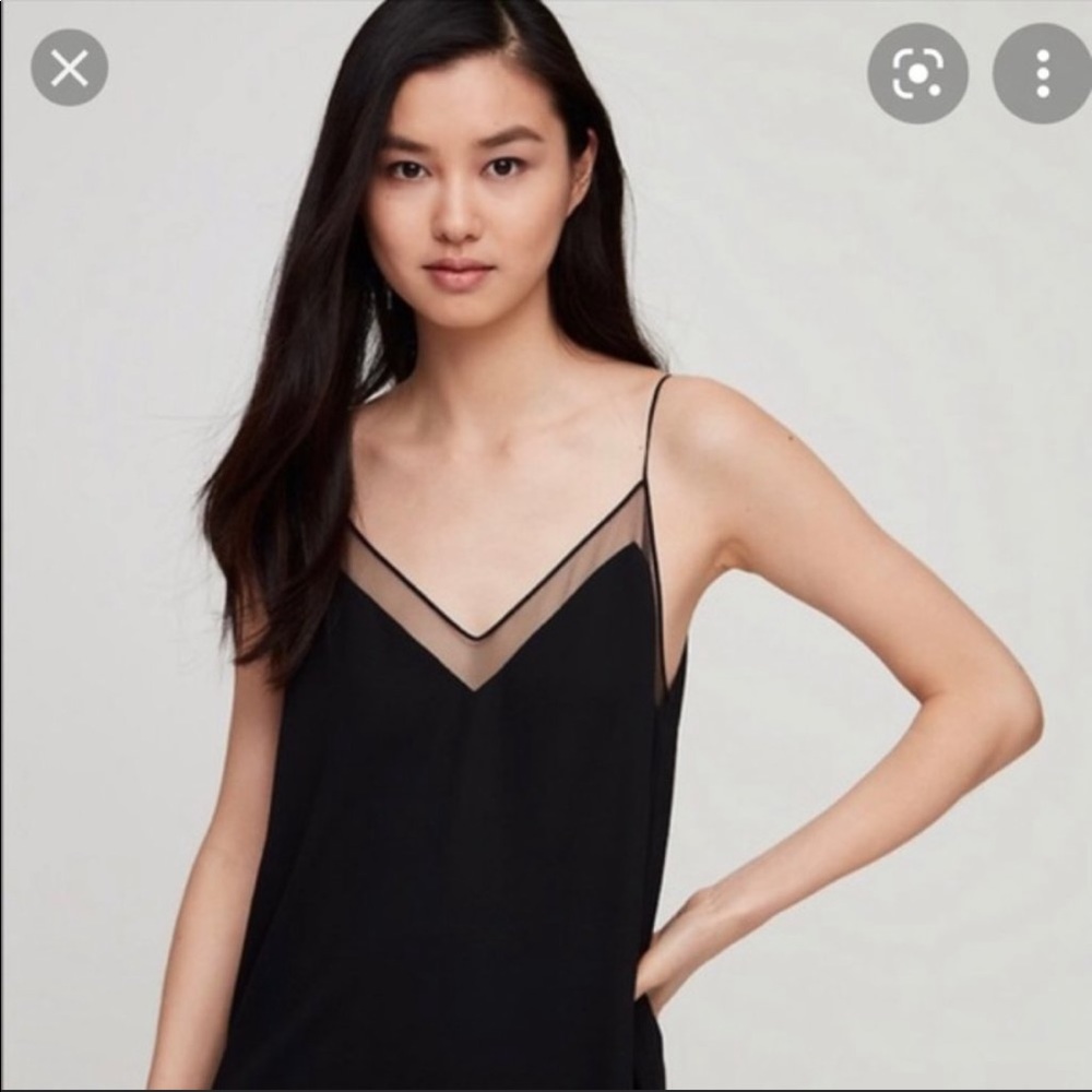 Aritzia Galen Black Camisole